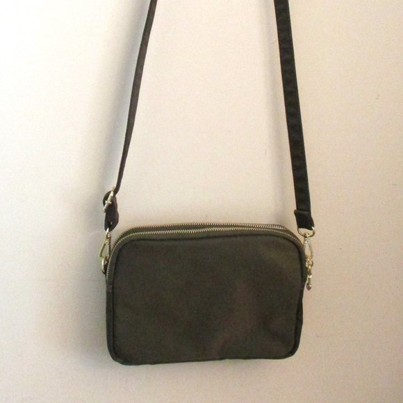 MINICAT RFID Blocking Small Travel Crossbody Purse, Nylon, Brown, 8 CC slots - Picture 6 of 16